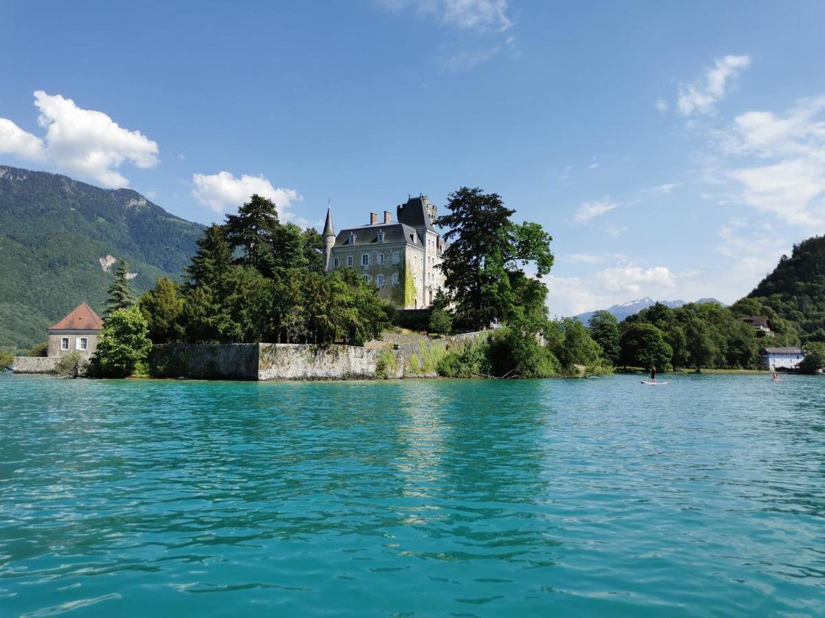 La Baie Des Voiles ,Vue Lac D'Annecy ,Plage Privee ดูแอ็งต์ ภายนอก รูปภาพ