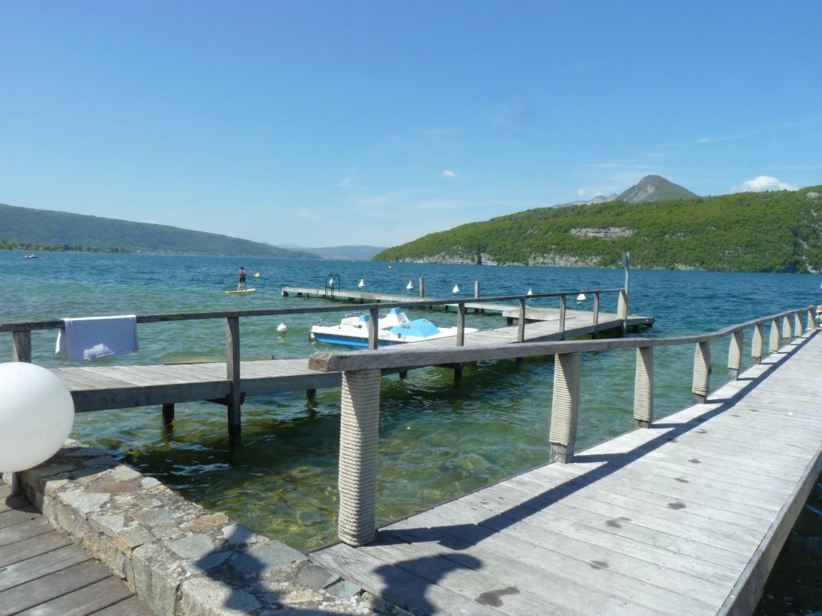 La Baie Des Voiles ,Vue Lac D'Annecy ,Plage Privee ดูแอ็งต์ ภายนอก รูปภาพ