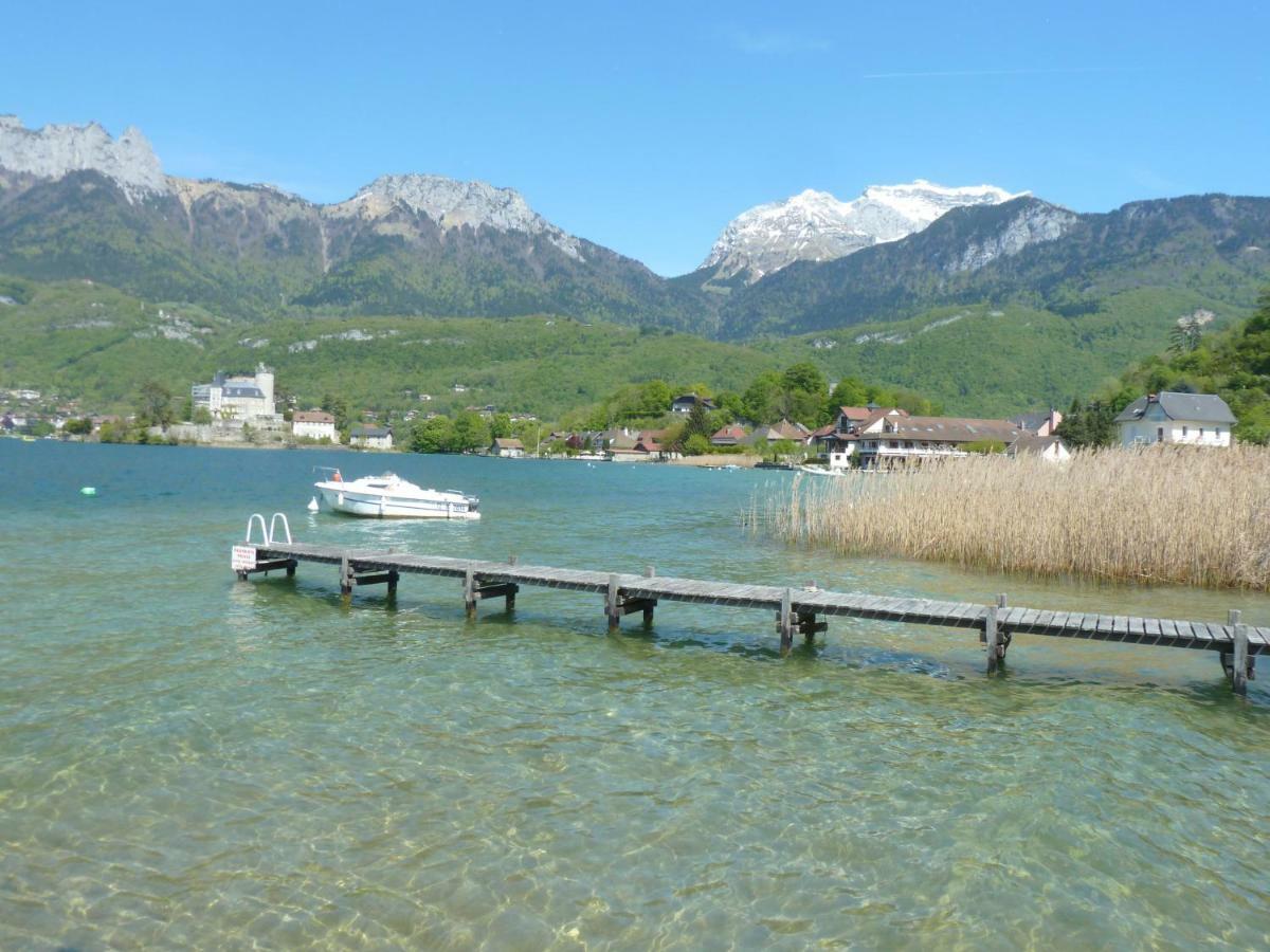 La Baie Des Voiles ,Vue Lac D'Annecy ,Plage Privee ดูแอ็งต์ ภายนอก รูปภาพ