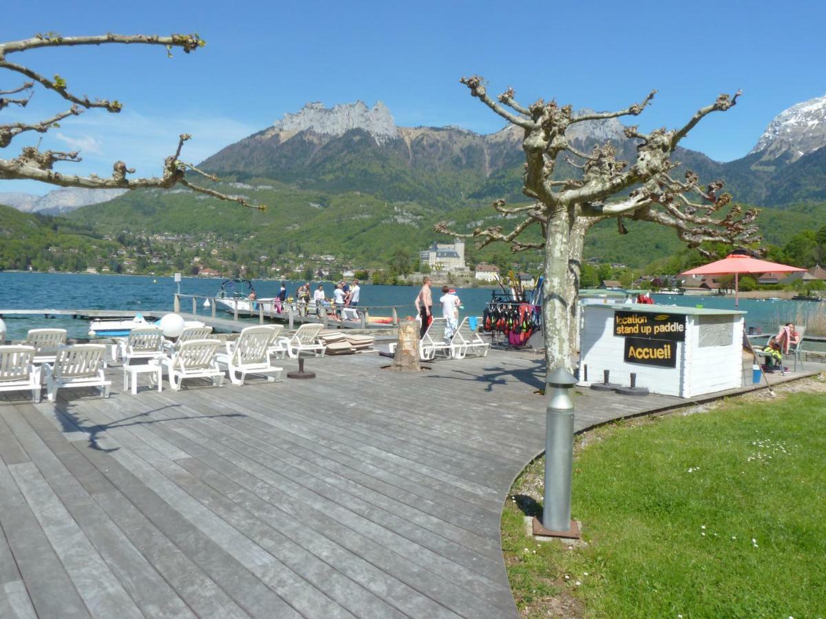 La Baie Des Voiles ,Vue Lac D'Annecy ,Plage Privee ดูแอ็งต์ ภายนอก รูปภาพ