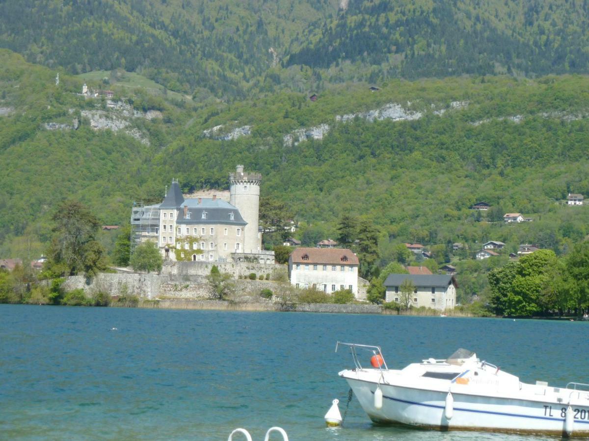 La Baie Des Voiles ,Vue Lac D'Annecy ,Plage Privee ดูแอ็งต์ ภายนอก รูปภาพ