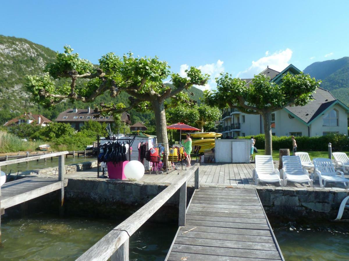 La Baie Des Voiles ,Vue Lac D'Annecy ,Plage Privee ดูแอ็งต์ ภายนอก รูปภาพ