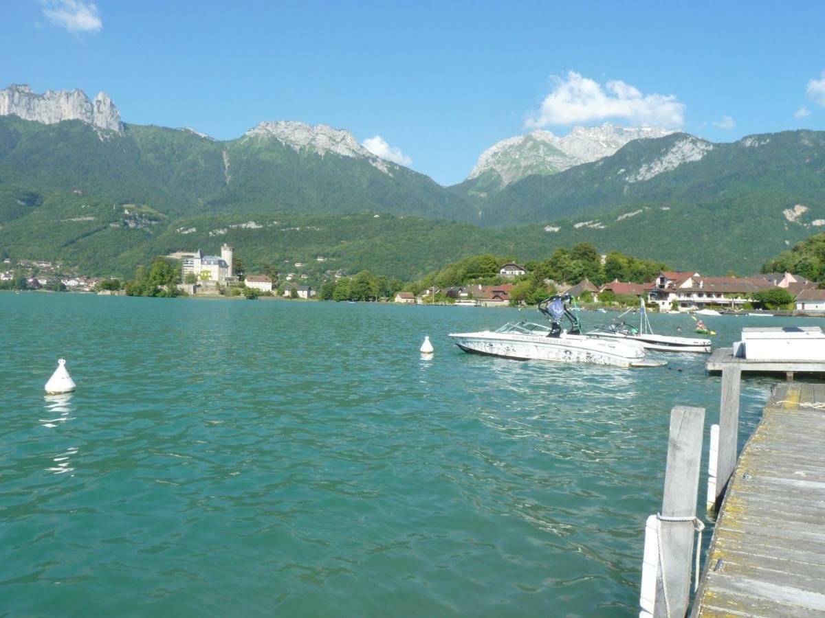 La Baie Des Voiles ,Vue Lac D'Annecy ,Plage Privee ดูแอ็งต์ ภายนอก รูปภาพ