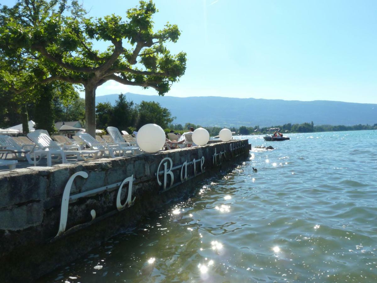 La Baie Des Voiles ,Vue Lac D'Annecy ,Plage Privee ดูแอ็งต์ ภายนอก รูปภาพ
