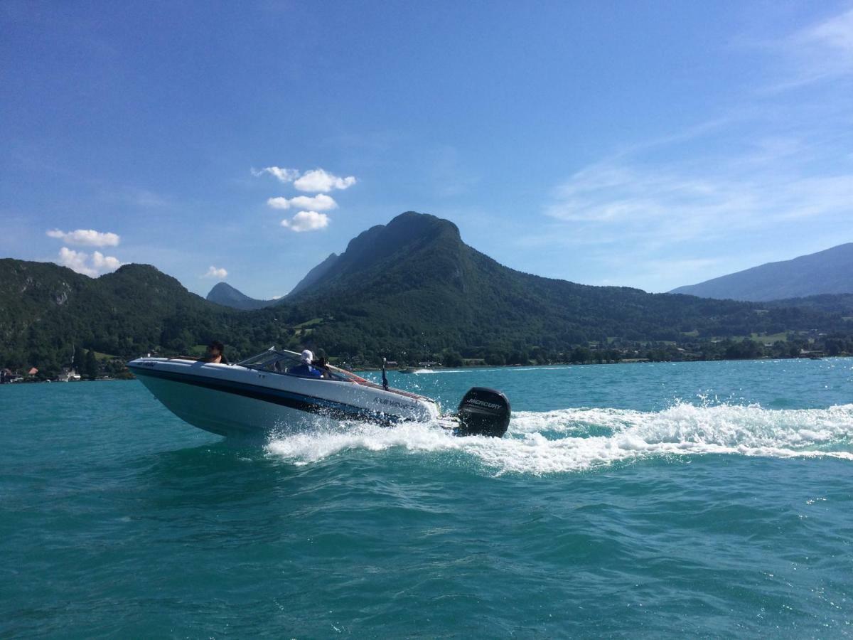 La Baie Des Voiles ,Vue Lac D'Annecy ,Plage Privee ดูแอ็งต์ ภายนอก รูปภาพ