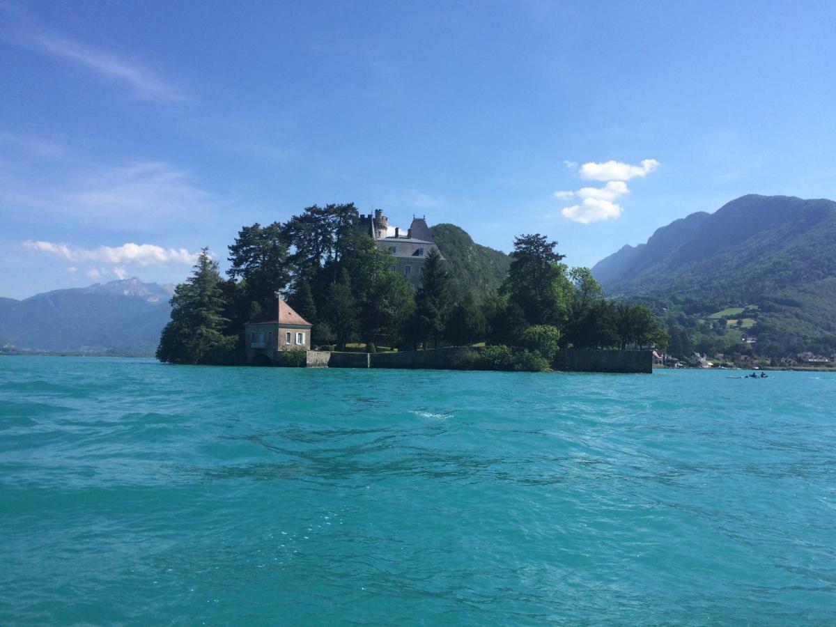 La Baie Des Voiles ,Vue Lac D'Annecy ,Plage Privee ดูแอ็งต์ ภายนอก รูปภาพ