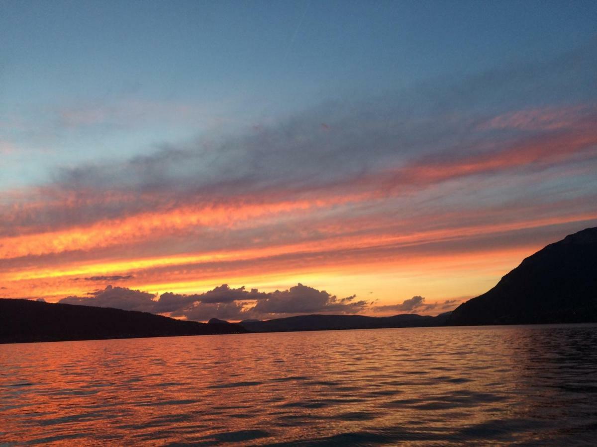 La Baie Des Voiles ,Vue Lac D'Annecy ,Plage Privee ดูแอ็งต์ ภายนอก รูปภาพ